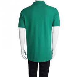 Tommy Hilfiger Green Short Sleeve Polo T-Shirt M