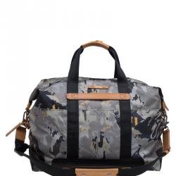 Tumi Camouflage Canvas Small Dalston Stannard Duffel Bag