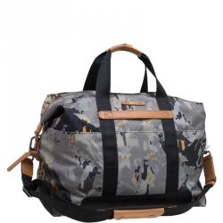 Tumi Camouflage Canvas Small Dalston Stannard Duffel Bag