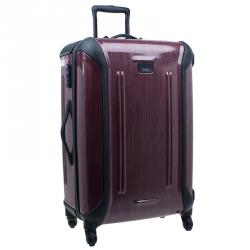 Pre Owned Tumi Purple Hard Shell 71 cm Vapor Rollen Trolley 