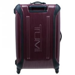 Pre Owned Tumi Purple Hard Shell 71 cm Vapor Rollen Trolley 