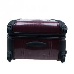 Pre Owned Tumi Purple Hard Shell 71 cm Vapor Rollen Trolley 
