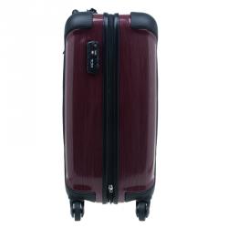 Pre Owned Tumi Purple Hard Shell 56 cm Vapor Rollen Trolley 
