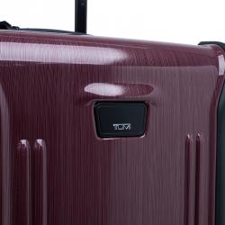 Pre Owned Tumi Purple Hard Shell 56 cm Vapor Rollen Trolley 