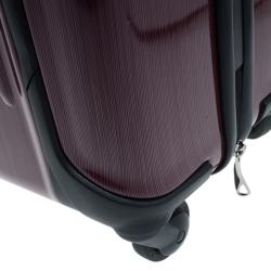 Pre Owned Tumi Purple Hard Shell 56 cm Vapor Rollen Trolley 