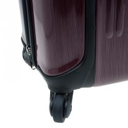 Pre Owned Tumi Purple Hard Shell 56 cm Vapor Rollen Trolley 