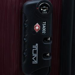 Pre Owned Tumi Purple Hard Shell 56 cm Vapor Rollen Trolley 