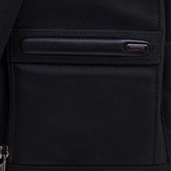 Tumi Black Nylon iPad Case Messenger Bag