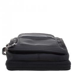 Tumi Black Nylon iPad Case Messenger Bag