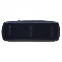 Pre Owned Tumi Black Leather Formula T Compartment Bag