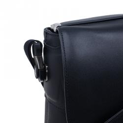 Pre Owned Tumi Black Leather Formula T Compartment Bag