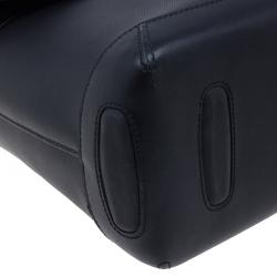 Pre Owned Tumi Black Leather Formula T Compartment Bag