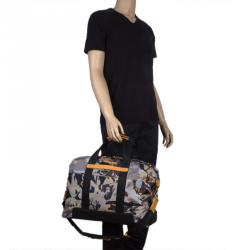 Pre Owned Tumi Camouflage Canvas Small Dalston Stannard Duffel Bag