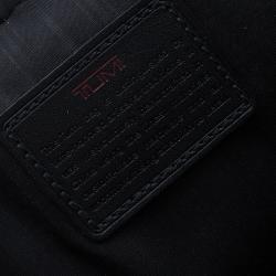 Pre Owned Tumi Black Leather Alpha Slim Portfolio Laptop Bag