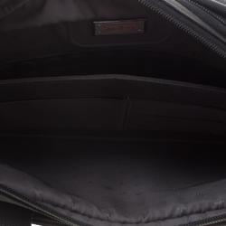 Tumi Black Nylon Expandable Portfolio Alpha Laptop Bag