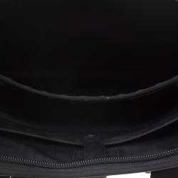 Tumi Black Nylon Alpha T-Pass Expandable Laptop Briefcase