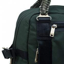 Pre Owned Tumi Navy Green Nylon Alpha Bravo Lejeune Backpack