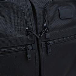 Pre Owned Tumi Black Nylon Carry On Garment Rolling Suitcase