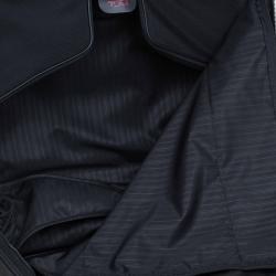 Pre Owned Tumi Black Nylon Carry On Garment Rolling Suitcase