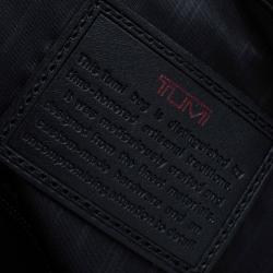 Pre Owned Tumi Black Nylon Carry On Garment Rolling Suitcase