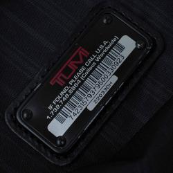 Pre Owned Tumi Black Nylon Carry On Garment Rolling Suitcase