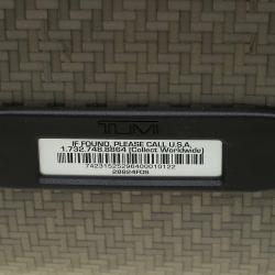 Pre Owned Tumi Light Brown Coated Nylon Medium Tegra Lite Trip Packing Case