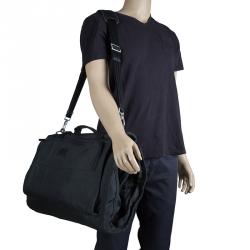 Tumi Black Nylon Tri Fold Garment Travel Bag