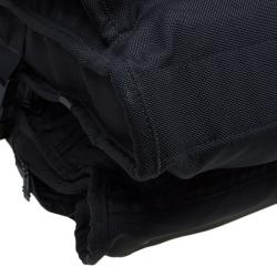Pre Owned Tumi Black Nylon Tri Fold Garment Luggage Travel Bag