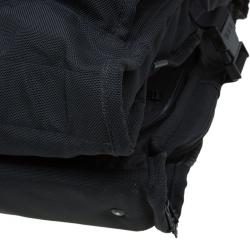 Pre Owned Tumi Black Nylon Tri Fold Garment Luggage Travel Bag
