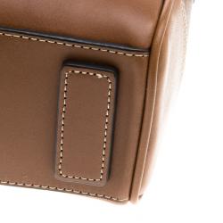 Pre Owned Tumi Brown Leather Irving Slim Briefcase