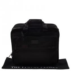 Pre Owned Tumi Black Nylon Carry On Garment Rolling Suitcase