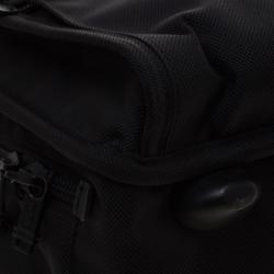 Pre Owned Tumi Black Nylon Carry On Garment Rolling Suitcase