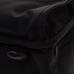 Pre Owned Tumi Black Nylon Carry On Garment Rolling Suitcase