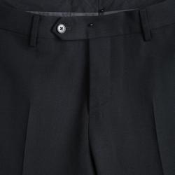 Valentino Black Wool Trousers S