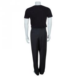 Valentino Men's Grey Wool Trousers XL