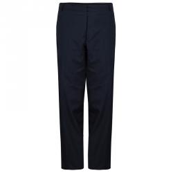 Pre Owned Valentino Men's Navy Blue Wool Suit XL