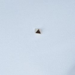 Pre Owned Valentino White Rockstud Detail Polo T-Shirt M