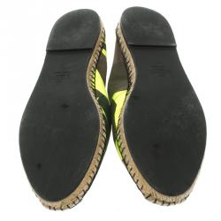 Valentino Camouflage Canvas Espadrilles Size 44