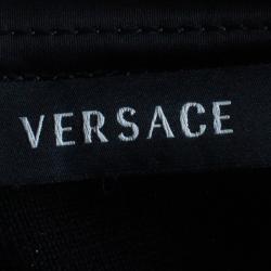 Pre Owned Versace Men's Black Knit Pullover M