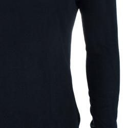 Pre Owned Z Zegna Men's Black V-Neck Sweater XL