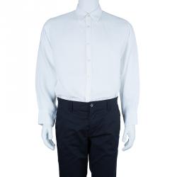 Z Zegna Men's Casual Linen Shirt L