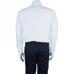 Z Zegna Men's Casual Linen Shirt L