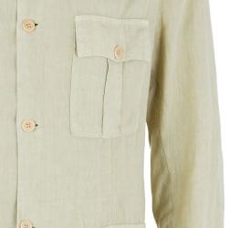 Z Zegna Men's Beige Linen Jacket L