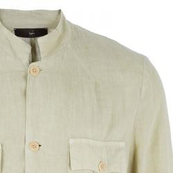 Z Zegna Men's Beige Linen Jacket L