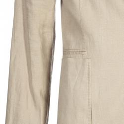 Z Zegna Men's Beige Linen Blazer M