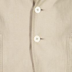Z Zegna Men's Beige Linen Blazer M