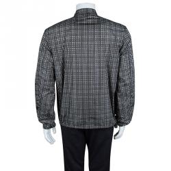 Z Zegna Pentagon Print Windbreaker Jacket XL