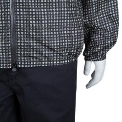Z Zegna Pentagon Print Windbreaker Jacket XL