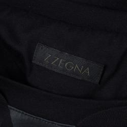 Pre Owned Z Zegna Black Crew Neck T-Shirt XL
