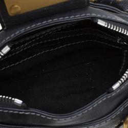 Pre Owned Chloe Black Leather Mini Paddington Satchel